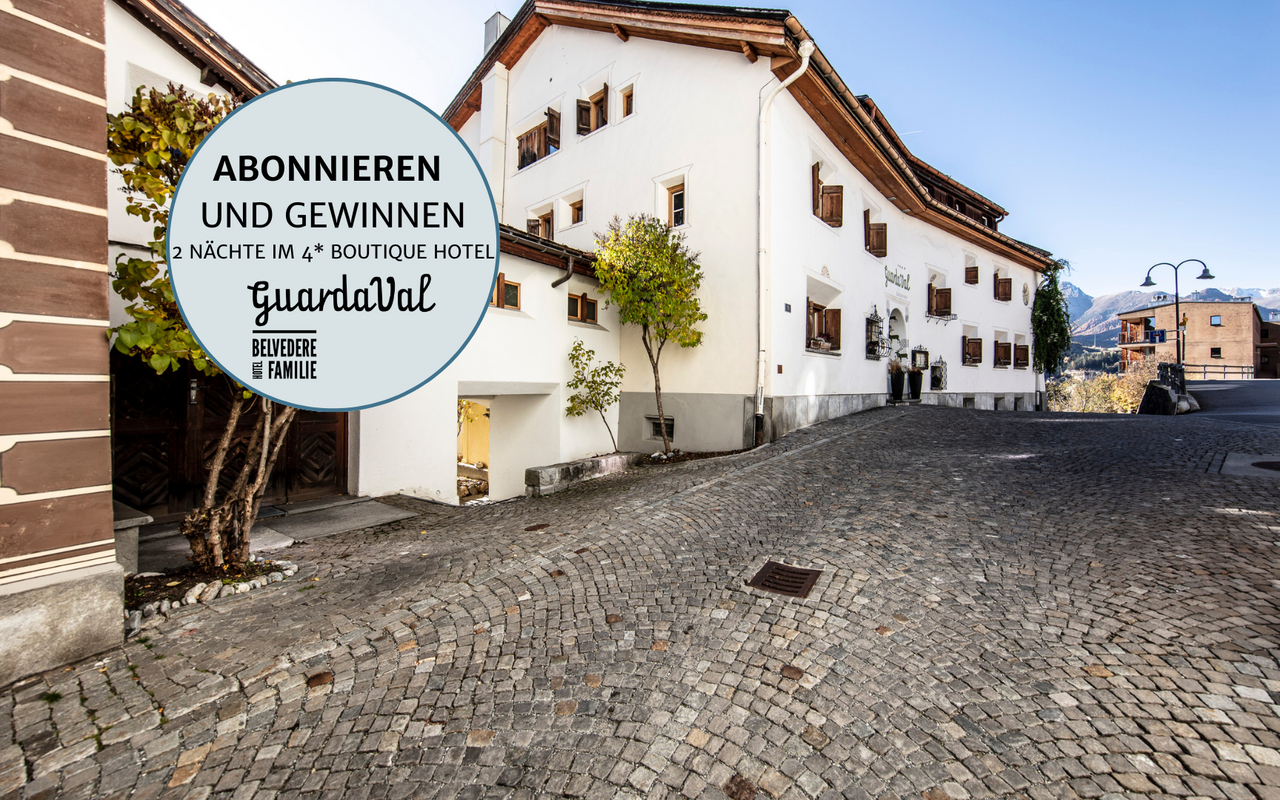 Gewinnen Sie mit Ihrem Abo zwei Übernachtungen im traumhaften 4-Stern Hotel GuardaVal und erleben Sie das Engadin.