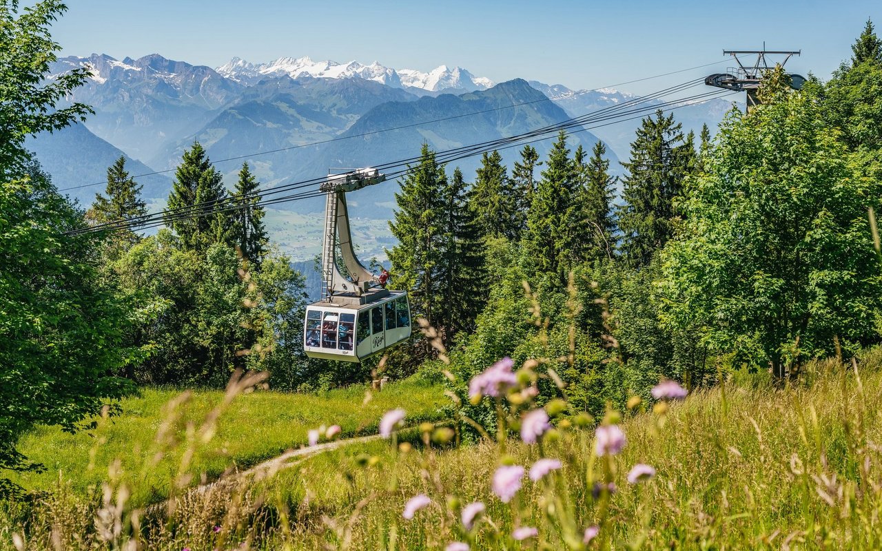 Der markante Gipfel der Rigi ist von weit her zu erkennen. Der Berg wird von den Zentralschweizern auch liebevoll «Königin der Berge» genannt.
