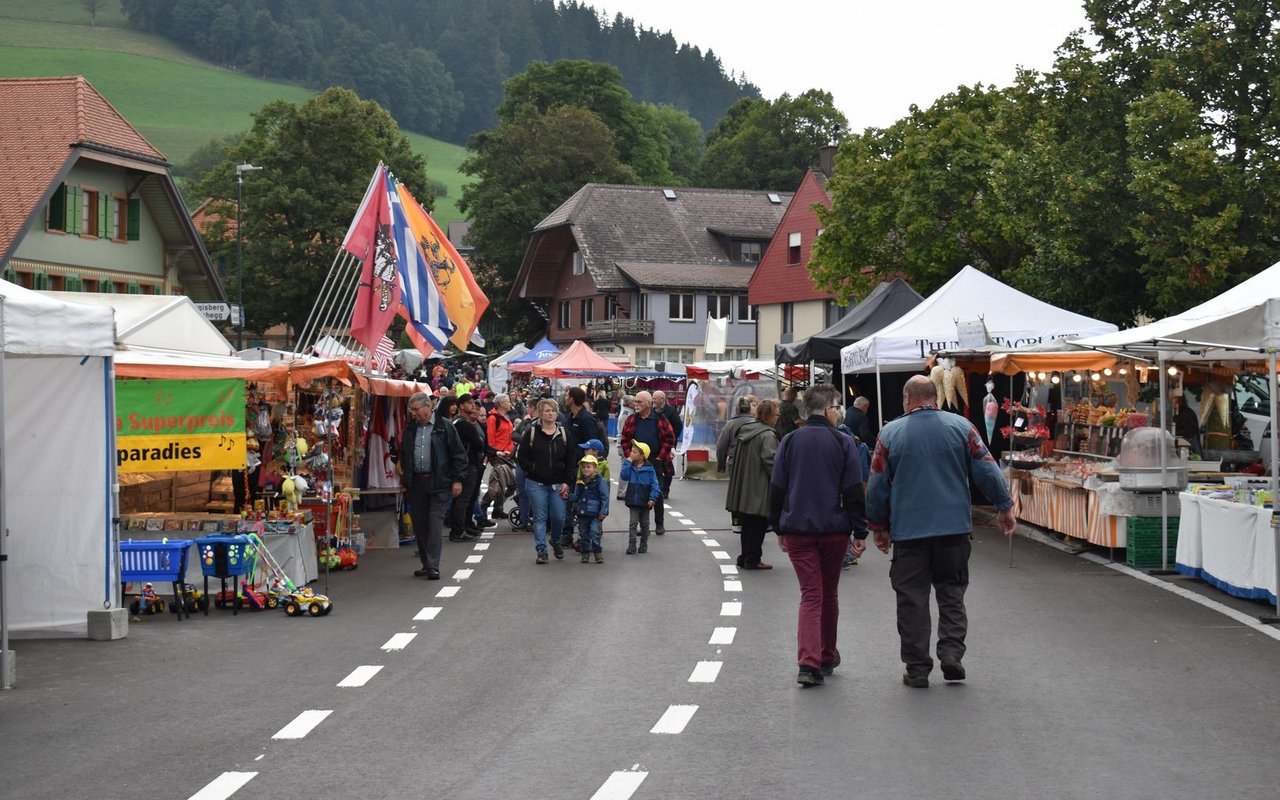 Sehen und gesehen werden, dürfte an der Schafscheid das Motto vieler Einwohnenden von Guggisberg sein. In der Region ist der erste Donnerstag im September laut Gemeindepräsident fast so bedeutend wie der Nationalfeiertag.