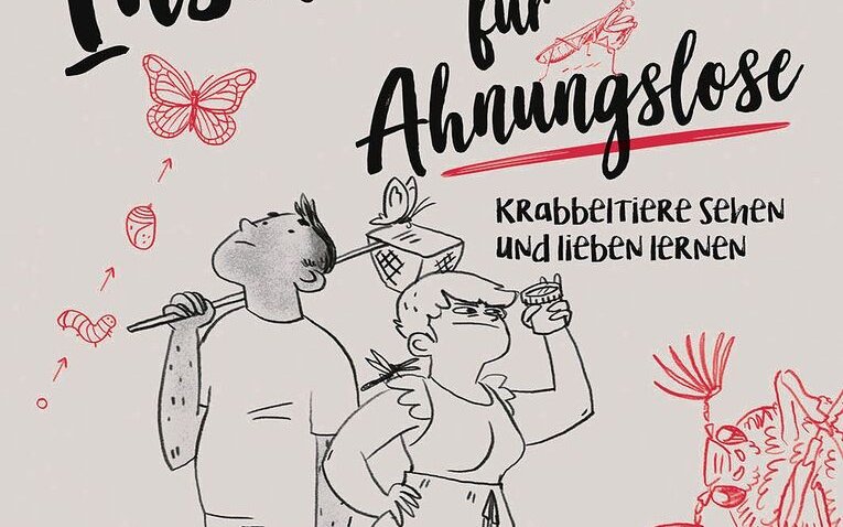 Eine Anleitung zum Entdecken, Bestimmen und Verstehen der Insektenwelt:
Véro Mischitz: «Insektenwelt für Ahnungslose. Krabbeltiere sehen und lieben lernen»
128 Seiten mit 250 Zeichnungen, Kosmos-Verlag