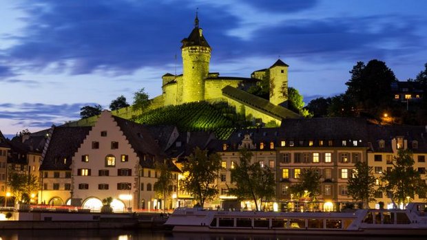 Schaffhausen in der Nacht