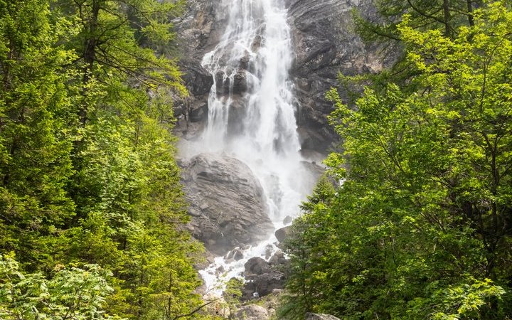 Die Engstligenfälle bei Adelboden.
